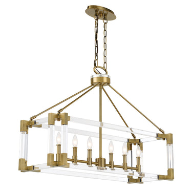 Metropolitan Prima Vista 6 Light Island Light - N7356-790 1