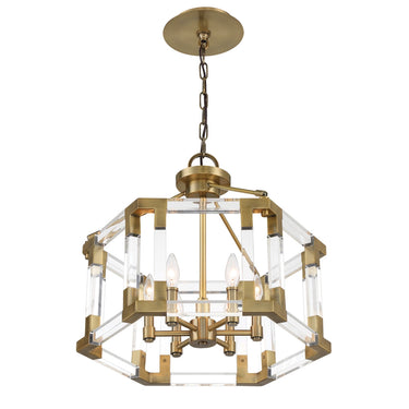Metropolitan Prima Vista 6 Light Semi Flush/Pendant - N7355-790 2