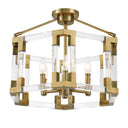 Metropolitan Prima Vista 6 Light Semi Flush/Pendant - N7355-790 3