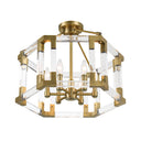 Metropolitan Prima Vista 6 Light Semi Flush/Pendant - N7355-790 4