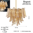 Metropolitan Regent 23" 9 Light Chandelier - N1997-A-732 6