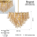 Metropolitan Regent 36.75" 17 Light Chandelier - N1999-A-732 5