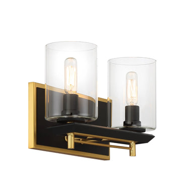 Metropolitan Sable Point 2 Light Bath Lamp - N1852-707 1
