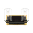 Metropolitan Sable Point 2 Light Bath Lamp - N1852-707 