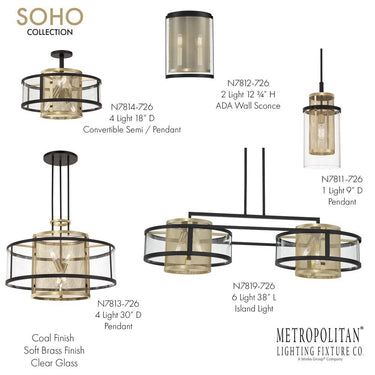 Metropolitan Soho 6 Light Island - N7819-726 4