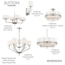 Metropolitan Sutton 1 Light Sconce - N7381-613 4