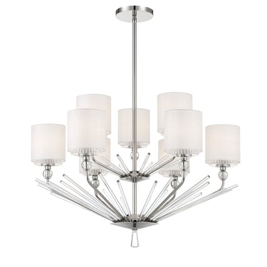 Metropolitan Sutton 9 Light Chandelier - N7389-613 3