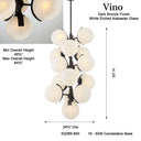 Metropolitan Vino 24.75" 16 Light Pendant - N2089-860 6