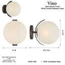 Metropolitan Vino 8.5" High 1 Light Wall Sconce - N2081-860 5