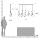Mika 10-Light Pendant 4