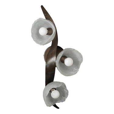 Mika 3-Light Large Sconce/Semi-Flush 7