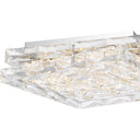 Milania Flush Mount in Polished Chrome 2