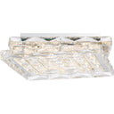 Milania Flush Mount in Polished Chrome 6