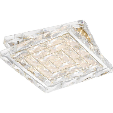 Milania Flush Mount in Polished Chrome 7