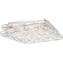 Milania Flush Mount in Polished Chrome 1