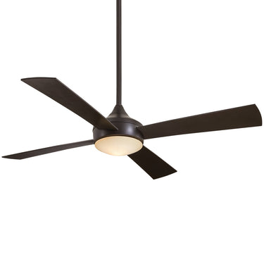 Minka Aire Aluma Wet Led F523L 52" Ceiling Fan W/ Led Light Kit 1