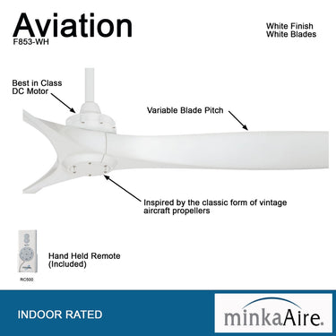 Minka Aire Aviation 60" Ceiling Fan - F853 12