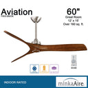 Minka Aire Aviation 60" Ceiling Fan - F853 1