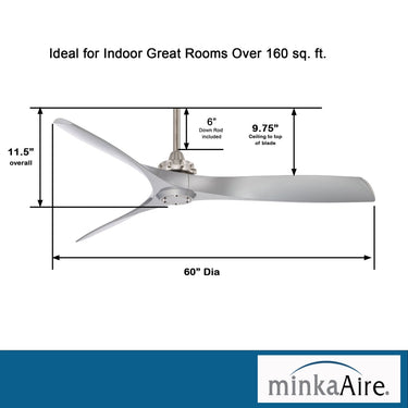Minka Aire Aviation 60" Ceiling Fan - F853 3