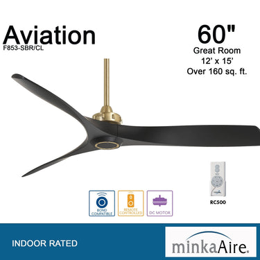 Minka Aire Aviation 60" Ceiling Fan - F853 7