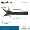 Minka Aire Aviation 60" Ceiling Fan - F853 8