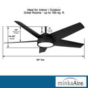 Minka Aire Chubby 58" LED Ceiling Fan For Outdoor Use - F781L 3