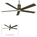 Minka Aire Clean 60" LED Ceiling Fan - F684L 1