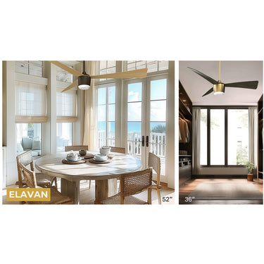 Minka Aire Elavan 36" LED Indoor/Outdoor Ceiling Fan - F743L 21