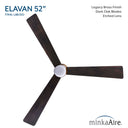 Minka Aire Elavan 52" LED Indoor/Outdoor Ceiling Fan - F744L 24