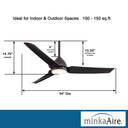 Minka Aire F753-PN Java 54In Ceiling Fan Indoor 11