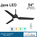 Minka Aire F753-PN Java 54In Ceiling Fan Indoor 2