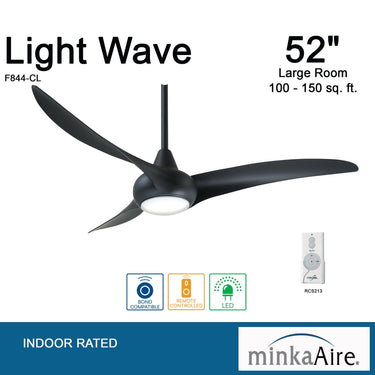 Minka Aire F844 Light Wave 52In Ceiling Fan 20 17