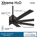 Minka Aire F896-65 Xtreme H2O - 65" Ceiling Fan 12