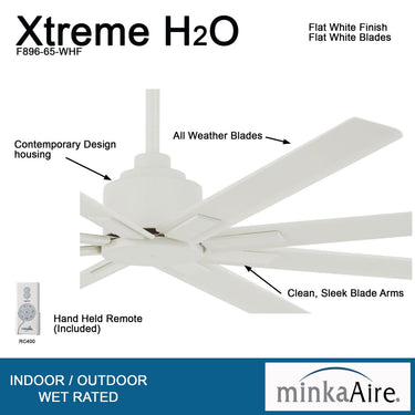 Minka Aire F896-65 Xtreme H2O - 65" Ceiling Fan 14