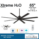Minka Aire F896-65 Xtreme H2O - 65" Ceiling Fan 7