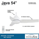 Minka Aire Java 54" Ceiling Fan - F753 2
