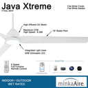 Minka Aire Java Xtreme 84" LED Ceiling Fan - F754L 8