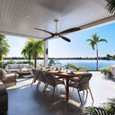 Minka Aire Mortyn 60" LED Indoor/Outdoor Ceiling Fan - F698L 18