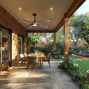 Minka Aire Mortyn 60" LED Indoor/Outdoor Ceiling Fan - F698L 4