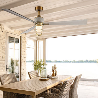 Minka Aire Nauticus 65" LED Smart Indoor/Outdoor Ceiling Fan - F768L 42