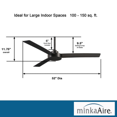 Minka Aire Roto F524 52" Ceiling Fan 27