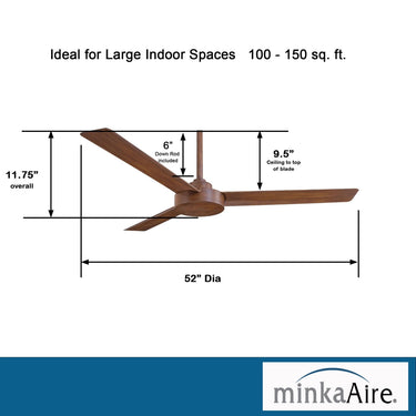 Minka Aire Roto F524 52" Ceiling Fan 28