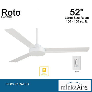Minka Aire Roto F524 52" Ceiling Fan 19
