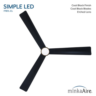 Minka Aire Simple 52" LED Indoor/Outdoor Ceiling Fan - F787L 21