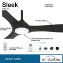 Minka Aire Sleek 60" LED Ceiling Fan - F868L 2