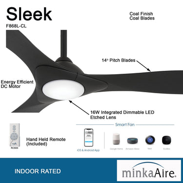 Minka Aire Sleek 60" LED Ceiling Fan - F868L 2