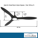 Minka Aire Sleek 60" LED Ceiling Fan - F868L 