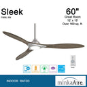 Minka Aire Sleek F868L 60In Sleek Led Fan 10