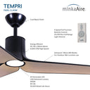 Minka Aire Tempri 56" LED Indoor/Outdoor Ceiling Fan - F669L 10