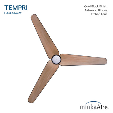 Minka Aire Tempri 56" LED Indoor/Outdoor Ceiling Fan - F669L 11